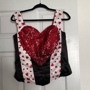 handmade heart corset